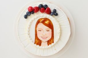 似顔絵シフォン 6号 18cm