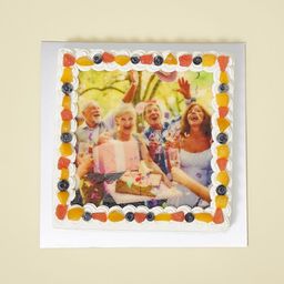 フォトフルーツデコレーション 30cm×30cm