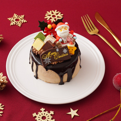 4号Xmasドリップチョコケーキ クリスマス2022