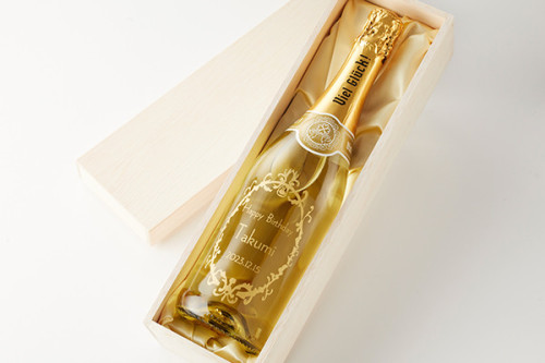 【名入れ酒】金箔入りスパークリングワイン