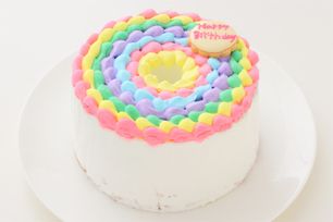 カラフルシフォンケーキ 5号 15cm