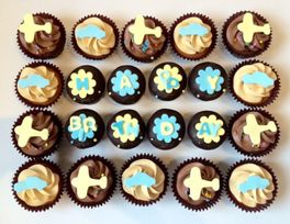 Happy Birthday ブラックチョコ＆クリーム24個入