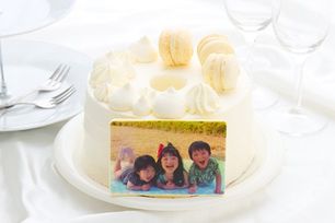 ふらの牛乳シフォンケーキ ５号 写真あり