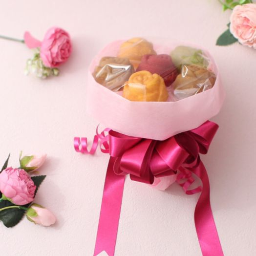 ベルレーヌブーケボックス(ピンク/パープル/ブルー) 