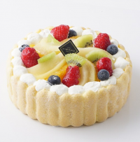 【池ノ上ピエール】7種のフルーツのショートケーキ Sサイズ 約13cm 