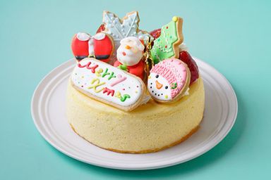 半熟ふわとろっチーズ アイシングクッキーデコレーション 5号   クリスマス2024《数量限定》  完売の際はご了承ください