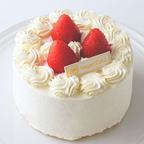 《小麦、乳、卵不使用》いちご ショートケーキ＜６号サイズ＞【ベビー&キッズ】 