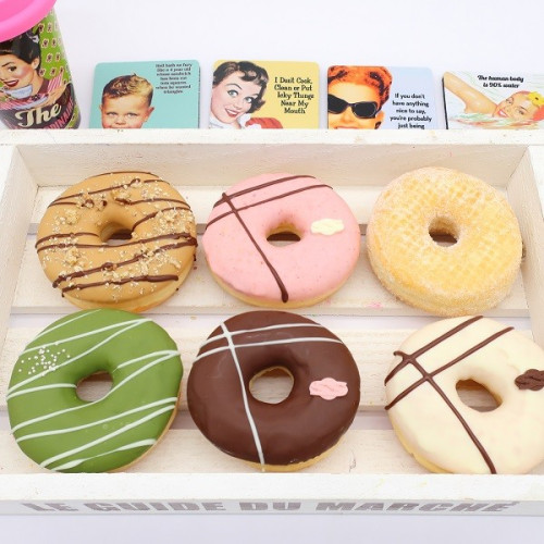 【SIUNAUS SWEETS】レギュラードーナツ6個セット