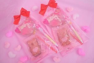 【ラッピング3個セット×2袋】焼菓子とボールペン 