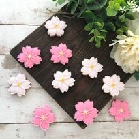 【春にオススメ】さくらアイシングクッキー2枚組5袋セット 