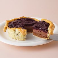 シカゴピザプールパイ「ダブルチョコレートとベリーソース」Mサイズ（2～3人前） 