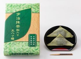 【東山八ツ橋本舗】東山 宇治抹茶餡入り生八ツ橋 9個入り