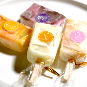 【御菓子司　金澤寿翁軒（かなざわじゅおうけん）】フルーツ王国わかやまの溶けない「アイスくずバー」(3種×3本)9本入り