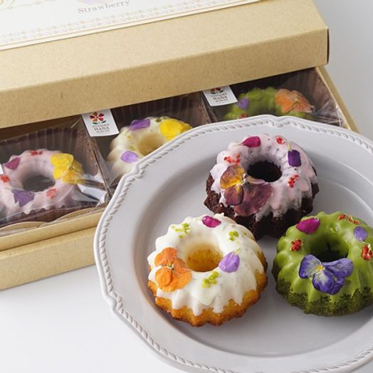 お花のケーキ 6個詰合せ 