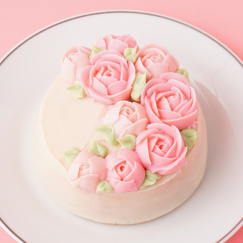 選べる5色 あんフラワーケーキ 5号 Ateliera Cake Jp