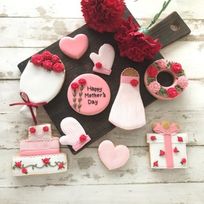 母の日アイシングクッキーセット 10枚 母の日2026