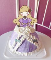 ドレスケーキ 5号 15cm   ケーキのデザインはシェフにお任せ！お好きな画像やお写真で自分だけのドレスケーキを！