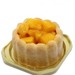 【沖縄マンゴースイーツ専門店】完熟のマンゴーがゴロゴロのってる！贅沢マンゴーホールケーキ4号