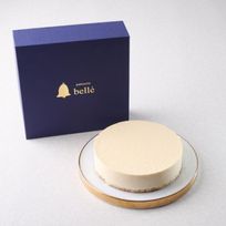 【お祝い・贈答用】エレガントなレアチーズケーキ 15cmホールケーキ お中元2024