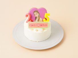 じょにーの誕生日ケーキ 生クリームケーキ 4号