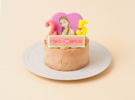 じょにーの誕生日ケーキ チョコ生クリームケーキ 4号