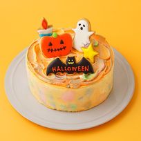 カラフルハロウィンナイト苺デコ 4号  ハロウィン2024