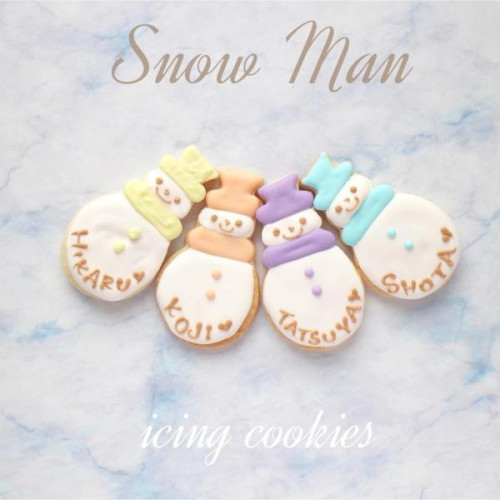 雪だるま Snow Man アイシングクッキー 9枚セット Kitty Sweets Cake Jp