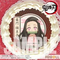 【メッセージ入り】プリケーキ(竈門禰豆子)[鬼滅の刃] 5号 15cm