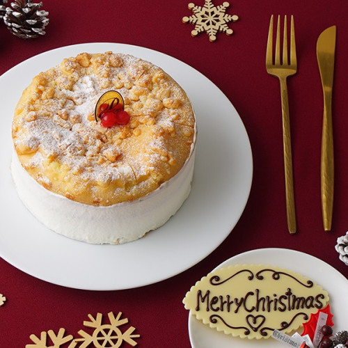最高級洋菓子 フロッケンザーネトルテ 自家製赤すぐりジャムのショートケーキ 15cm クリスマス2022 