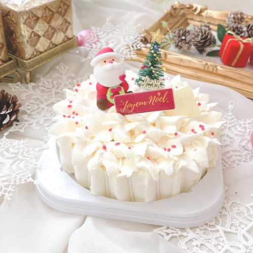 ホワイトローズ レアチーズケーキ 5号 クリスマス2022 