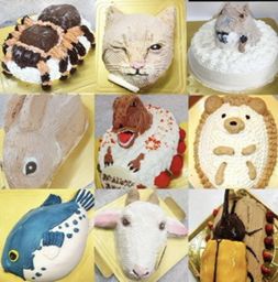 [5号]オーダーキャラクター立体ケーキ(基本お顔のみ)【15cm】