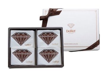 【DelReY】ダイヤモンドフォンダンショコラ 4個入  母の日2024