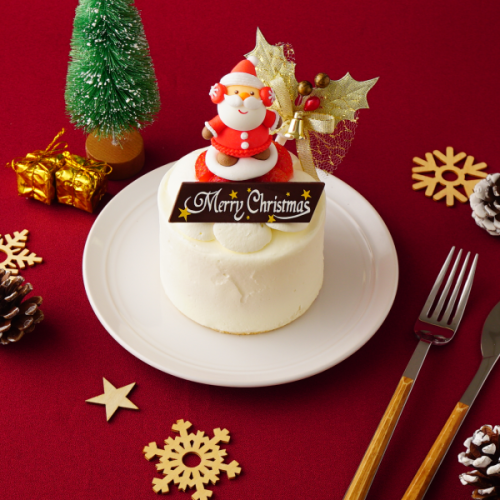 イチゴ生デコレーションケーキ 3号 9cm クリスマス2022