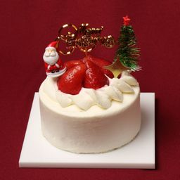 クリスマスイチゴ生デコレーションケーキ 4号 12cm クリスマス2024