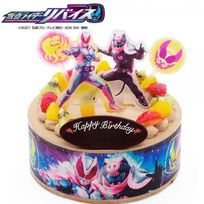 キャラデコパーティーケーキ 仮面ライダーリバイス 生チョコクリームショートケーキ 5号 15cm 4～6名様用 cd-revice-choco