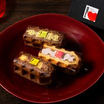 【ワッフル・ケーキの店R.L（エール・エル）】《季節限定》チョコっとワッフル3個セット バレンタイン2025