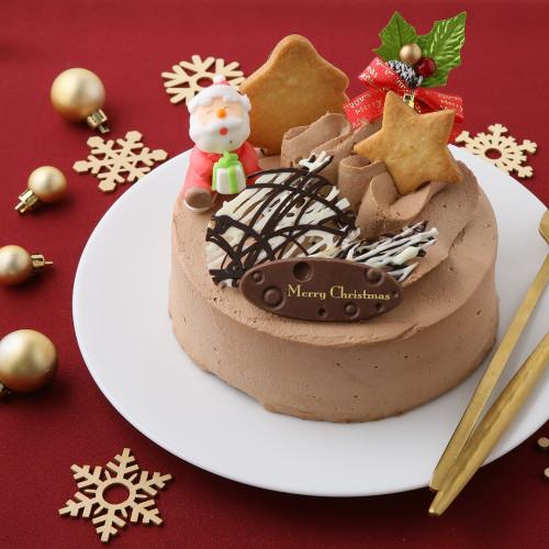 Xmasチョコ生ケーキ 5号 15cm クリスマス2022