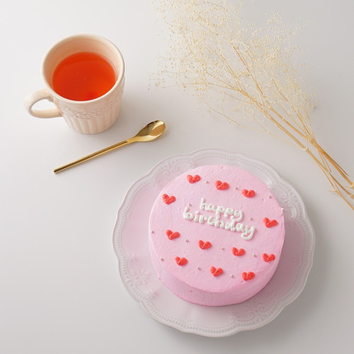 選べるカラー♪センイルハートケーキ 4号 バレンタイン2023