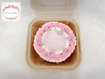 小花のセンイルケーキ（色の変更可能）ランチボックス入り  母の日2024