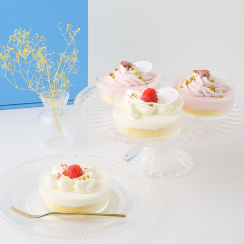 【AND CAKE】ショートケーキ＆ショートケーキ 桜 4P Cake.jp限定