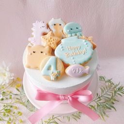 【誕生日セット】海のアイシングクッキー