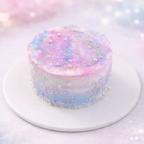 パステルマーブルケーキ 4号