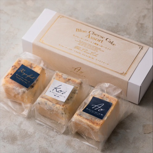 生ブルーチーズケーキ3種食比べセット 