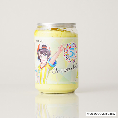 「ホロライブプロダクション」大空スバル ケーキ缶 1本 (レモン味)