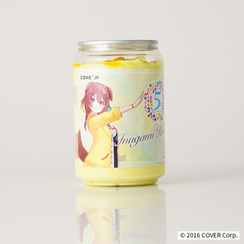 「ホロライブプロダクション」戌神ころね ケーキ缶 1本 (レモン味)