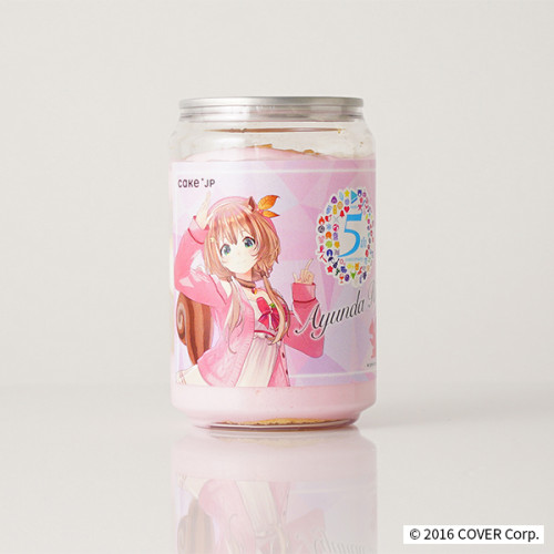 「ホロライブプロダクション」アユンダ・リス ケーキ缶 1本 (モモ味)