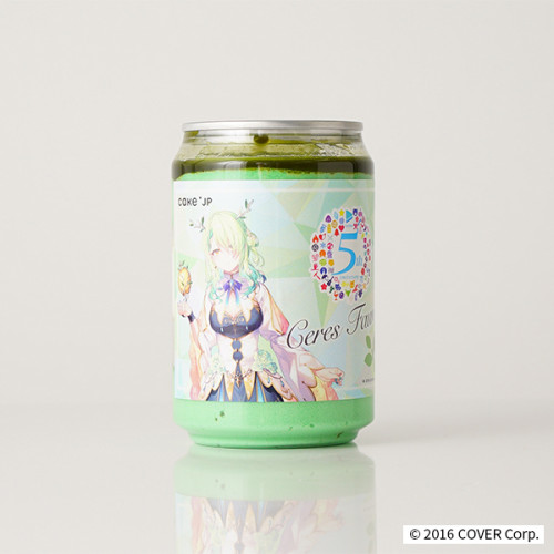 「ホロライブプロダクション」セレス・ファウナ ケーキ缶 1本 (抹茶味)
