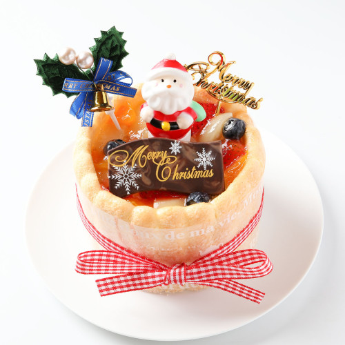 クリスマスケーキ2022 豆乳クリーム 3号 ファーストバースデーケーキ クリスマス2022