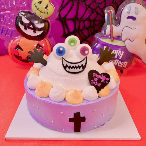 びっくりモンスターギミック変更可能ケーキ 5号 ハロウィン2023