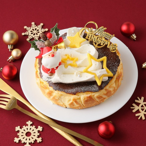 グルテンフリーXmas濃厚バスクチーズケーキ クリスマス2022